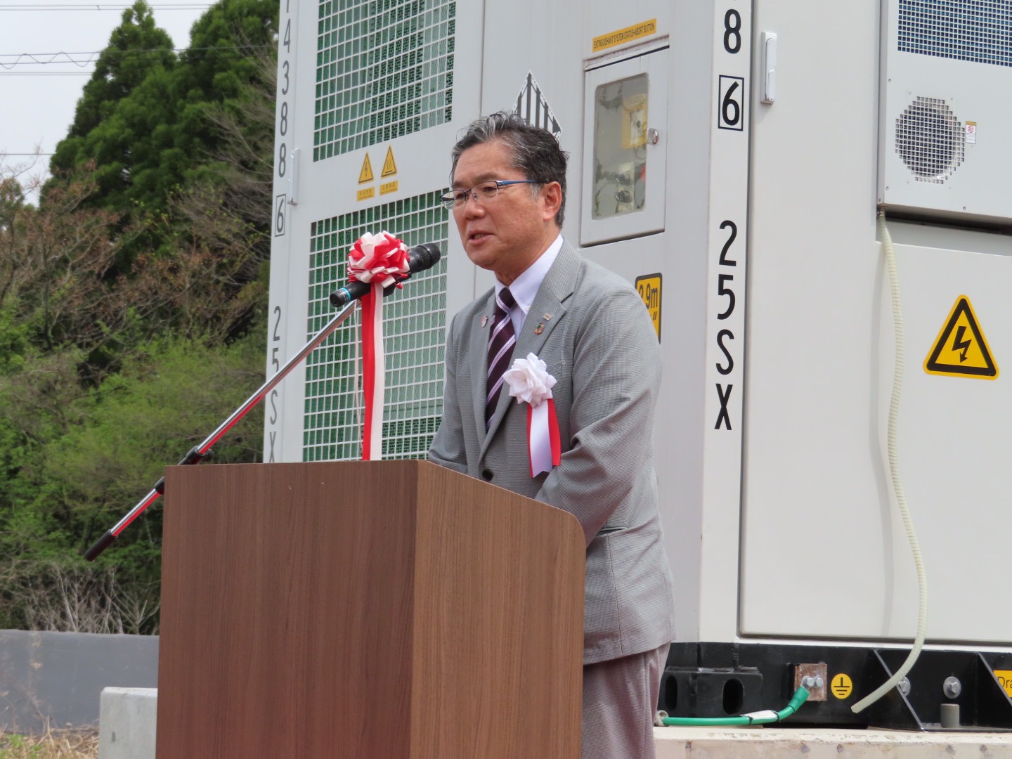 ☆祝☆竣工 堀内大津ソーラーパーク太陽光発電併設蓄電池設備！ 竣工式