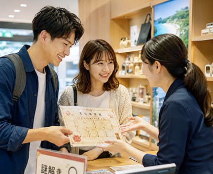 謎解きを活用した店舗への来店促進