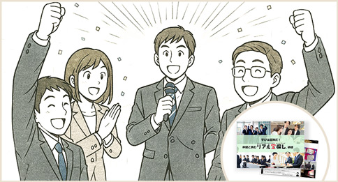 理念浸透やチームビルディングに最適なプログラムをご紹介！